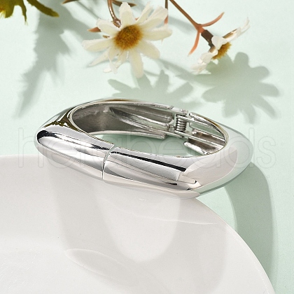 Alloy Hinged Bangles for Women BJEW-D312-02P-1