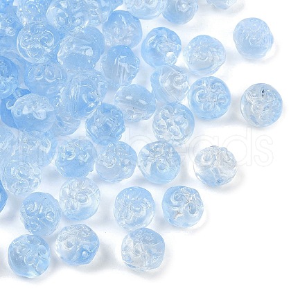 Transparent Glass Beads GLAA-B027-01C-1
