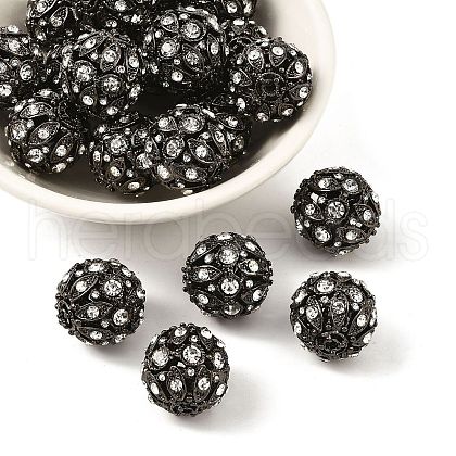 Alloy Rhinestone Beads RB-D260-B-1