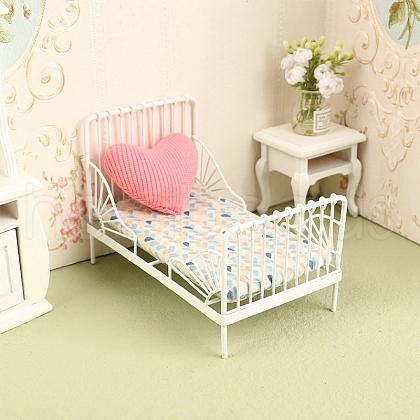 Mini Iron Children's Bed & Pillow PW-WG29734-03-1