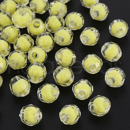Transparent Acrylic Beads TACR-S152-17A-SS2105-1