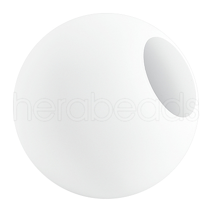 Frosted Glass Globe Lamp Shade Replacement AJEW-WH0528-04-1