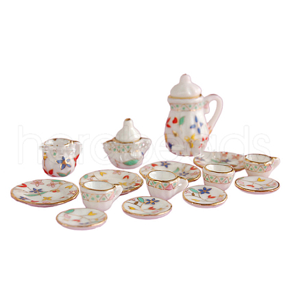 Mini Ceramic Tea Sets BOTT-PW0002-119A-1