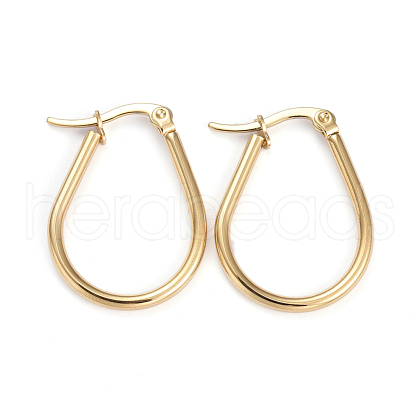 201 Stainless Steel Hoop Earrings EJEW-I245-21F-1