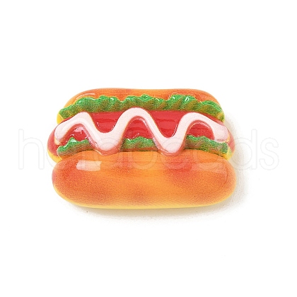 Cute Opaque Resin Cabochons RESI-L046-D01-1