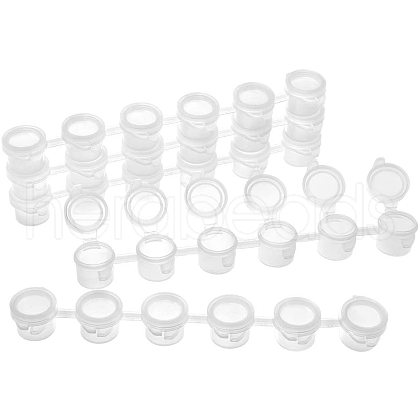 3ml 6 box Plastic Empty Paint Palette TOOL-PH0016-56-B-1
