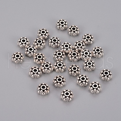 Tibetan Style Alloy Spacer Beads LF0358Y-NF-1