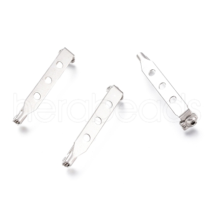 304 Stainless Steel Brooch Pin Back Bar Findings STAS-M283-04P-1