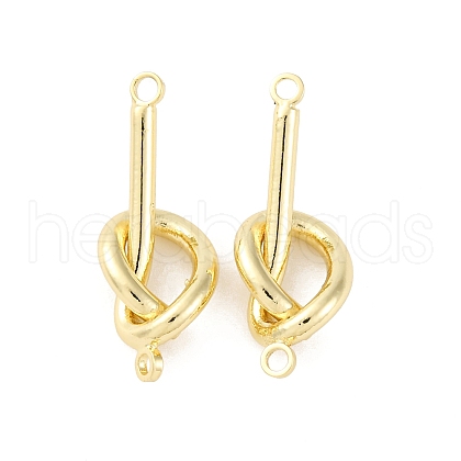 Alloy Knot Connector Charms PALLOY-F315-02G-1