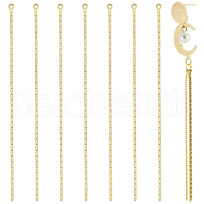 Beebeecraft 20Pcs Brass Coreana Chain Tassel Pendants KK-BBC0013-70-1
