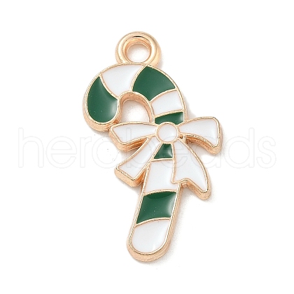 Christmas Theme Alloy Enamel Pendants ENAM-K074-02D-02-1