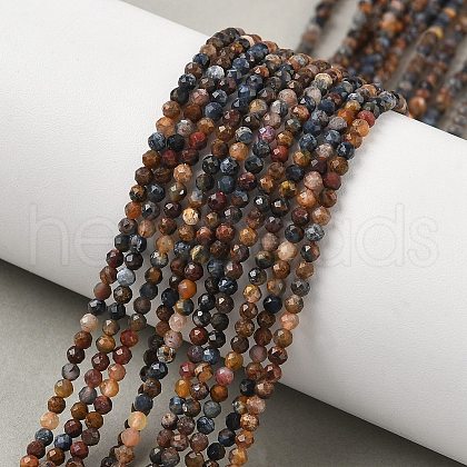 Natural Pietersute Beads Strands G-M449-A01-2mm-1