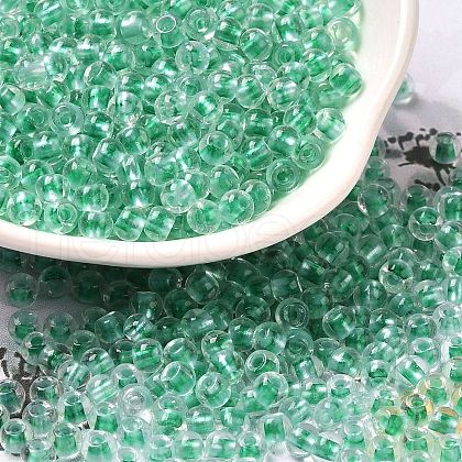 Transparent Glass Round Seed Beads X1-SEED-B001-05A-11-1