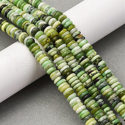 Natural Serpentine Jade Beads Strands G-L624-H13-6x2mm-1