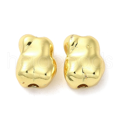 Rack Plating Brass Beads KK-F863-09G-1