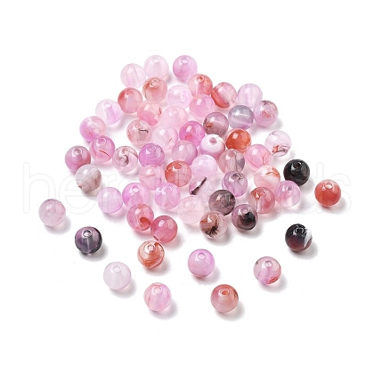 Transparent Acrylic Beads TACR-P013-A07-B-1