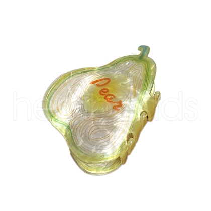 Acrylic Claw Hair Clips PW-WGAE06A-05-1