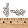 Anti-Tarnish 304 Stainless Steel Pendants STAS-Q334-08P-3