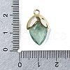 Natural Dyed Fluorite Pendants G-U019-03A-04-3