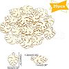 Unicraftale 304 Stainless Steel Charms STAS-UN0020-59G-4