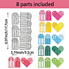 Carbon Steel Cutting Dies Stencils DIY-WH0309-1646-2