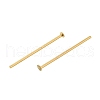 Brass Flat Head Pins KK-H502-01B-G-2