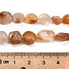 Natural Yellow Hematoid Quartz Beads Strands G-P568-C05-01-5