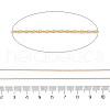 Rack Plating Brass Cable Chains CHC-A010-03G-3