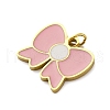 304 Stainless Steel Enamel Charms STAS-E550-46G-2