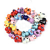 Handmade Porcelain Bead Strands PORC-N011-09-2