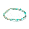 Synthetic Shoushan Stone Beaded Stretch Bracelets BJEW-A117-A-19-2