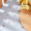 SUNNYCLUE 200Pcs 10 Style 201 Stainless Steel Charms STAS-SC0003-40-4