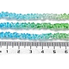 Transparent Glass Bead Strands GLAA-H023-03E-5