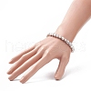 Mother's Day Jewellery Natural Pearl Beaded Stretch Bracelets for Women BJEW-JB09136-3