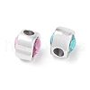 Opaque Acrylic with Rhinestone Beads OACR-Z020-02B-2