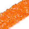 Transparent Glass Beads Strands GLAA-N018-4mm-07-1