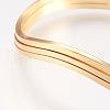 Brass Cuff Bangle BJEW-P168-C04-2