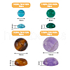 SUPERFINDINGS 56Pcs 28 Styles Chakra Natural & Synthetic Mixed Gemstone Cabochons G-FH0002-21-2