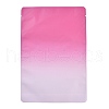 Two Tone Rectangle Plastic Zip Lock Gift Bags OPP-C003-01F-03-1
