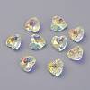 Faceted Glass Charms RGLA-L026-B05-1