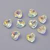 Faceted Glass Charms RGLA-L026-B05-1