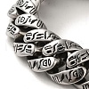 304 Stainless Steel Cuban Link Chain Bracelets for Women Men BJEW-Q341-06F-AS-2