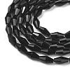 Opaque Glass Beads Strands GLAA-P001-03B-04-2