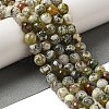 Dyed & Heated Natural Fire Crackle Agate Beads Strands G-P539-C01-03-2