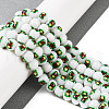 Printing Glass Beads for Necklaces Bracelets Making GLAA-B020-02A-02-2