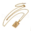 Tarot Theme 304 Stainless Steel Pendant Nacklaces For Women STAS-S128-02A-2