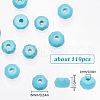SUNNYCLUE 1 Strand  Natural Howlite Beads Strands TURQ-SC0001-25-2