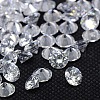 Diamond Shape Grade AAA Cubic Zirconia Cabochons ZIRC-J013-01-2.5mm-1