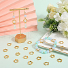 SUNNYCLUE 100Pcs Tibetan Style Alloy Bead Frames FIND-SC0011-52A-4