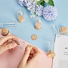 SUNNYCLUE Clear Glass Dome Cover CON-SC0001-05C-3